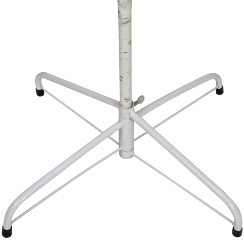 Arbre de Noël en brindilles de bouleau blanc lumineux à DEL de 5 pi – lumières blanches froides