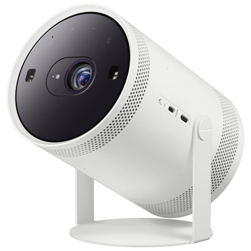 Open Box - Samsung The Freestyle 1080p LED Portable Home Theatre Projector - White