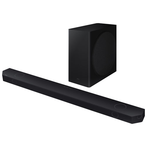 SAMSUNG  - Hw-Q800C 360-Watt 5.1.2 Channel Sound Bar With Wireless Subwoofer