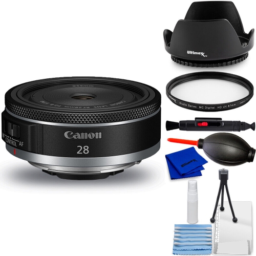 CANON  Rf 28MM F/2.8 Stm Lens ( Rf) 6128C002 - 7PC Accessory Bundle