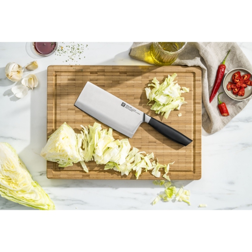 ZWILLING All * Star 7 inch Chinese Chef's Knife, Silver
