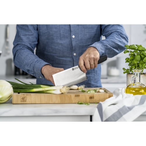 ZWILLING All * Star 7 inch Chinese Chef's Knife, Silver