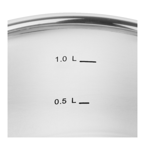 ZWILLING Bellasera 1.5 L Stainless Steel Round Sauce Pan With Lid, Silver