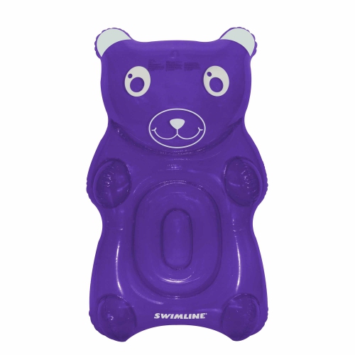 SWIM CENTRAL  60" Gummy Bear Swimming Pool Float In Purple
