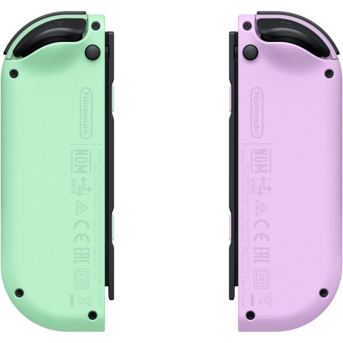 Refurbished Nintendo Switch Original Left and Right Joy-Con Controllers - Pastel Purple / Pastel Green