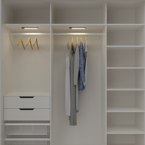 Barre lumineuse DEL rechargeable de 8 po avec capteur de mouvement BAZZ, U2111808BK