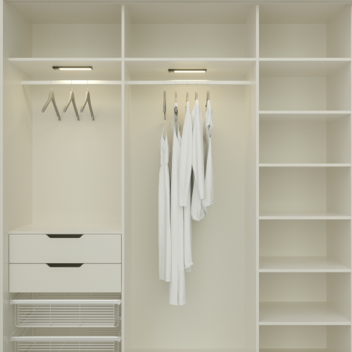 Barre lumineuse DEL rechargeable de 8 po avec capteur de mouvement BAZZ, U2111808BK