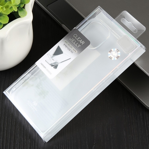 TopSave Goospery Pearl Jelly Gel TPU Case For iPhone 15 Plus, Clear