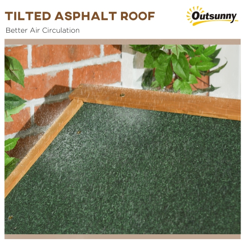 Outsunny 30" x 21" x 71" Garden Storage Shed, Outdoor Storage Shed with 3 Tier Shelves, Workshop Yard Tool Utility Storage House Water-resistant