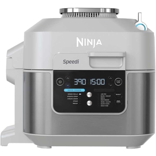 Ninja Speedi Rapid Cooker & Air Fryer, 6-Quart Capacity, 12-in-1 Functions to Steam, Bake, Roast, Sear, Sauté, Slow Cook, Sous Vide & More, 15-Minute