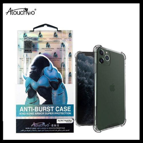 Iphone 15 pro | Premium Atouchbo Shockproof Hard Back Clear Case