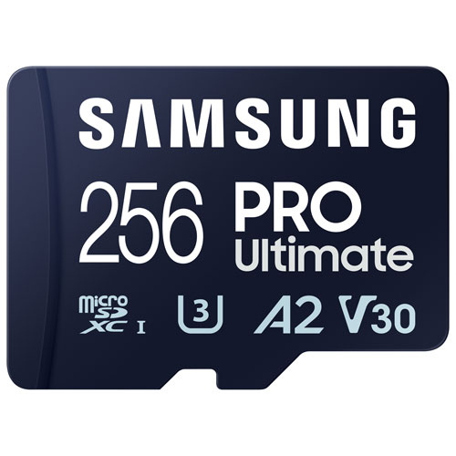 Samsung PRO Ultimate 256GB 200MB/s microSD Memory Card