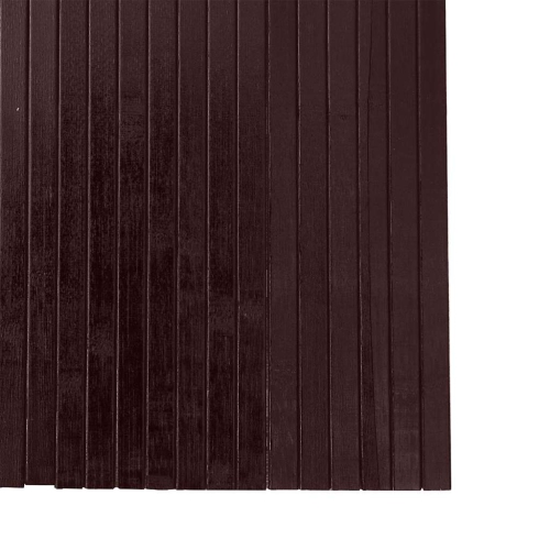 vidaXL Room Divider Bamboo Dark Brown 250x165 cm