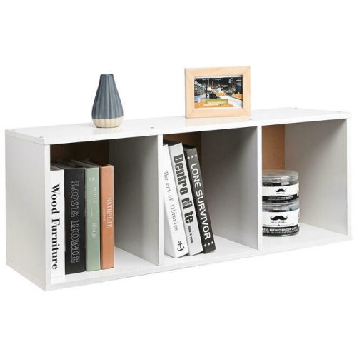 SORTWISE  3-Tier Open Shelf Bookcase for Home And Office, Stylish And Functional Storage Bookshelf Organization Book Organizer