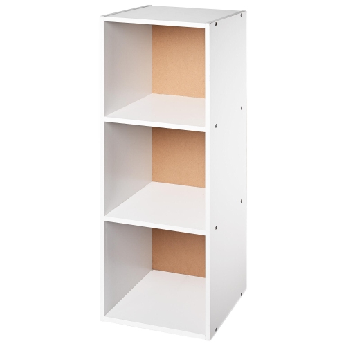 3-Cube Open Shelf Bookcase for Home and Office, Stylish and Functional Storage Bookshelf Organization Book Organizer
