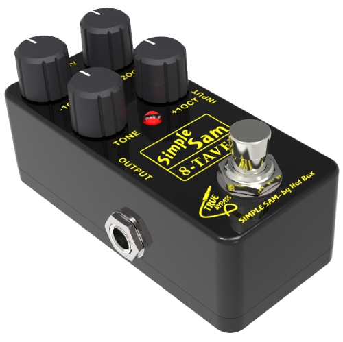 SIMPLE SAM  8-Taver Octaver Guitar Effect Pedal True Bypass Astounding Tone