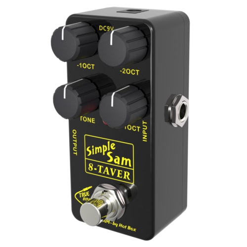 Simple Sam 8-Taver Octaver Guitar Effect Pedal True Bypass Astounding Tone