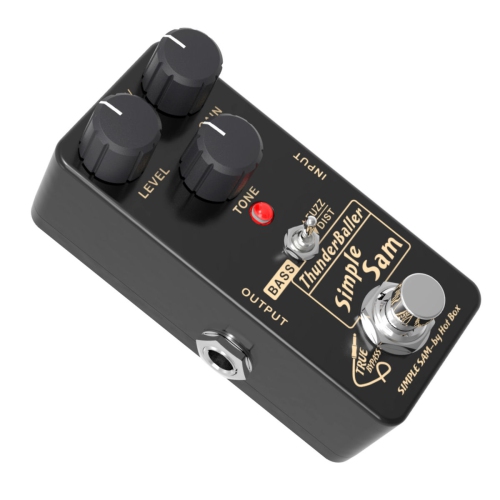 SIMPLE SAM  Thunderballer Fuzz+Distortion Pedal 4 Bass Guitar Fx Astounding Tone