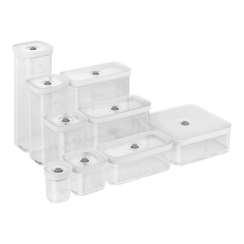 ZWILLING Fresh & Save CUBE Cube Box 3M / 21 cm, Transparent-White