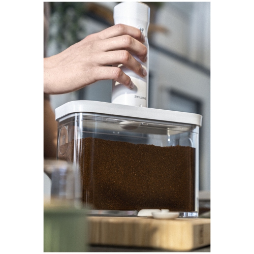 ZWILLING Fresh & Save CUBE Cube Box 3M / 21 cm, Transparent-White