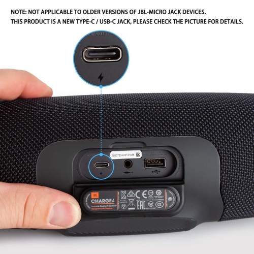 Fast Charger Charging Cable Cord Compatible with for JBL Charge 4, Charge5, JBL Flip 5, JBL Pulse 4 Clip4,JRPOP,