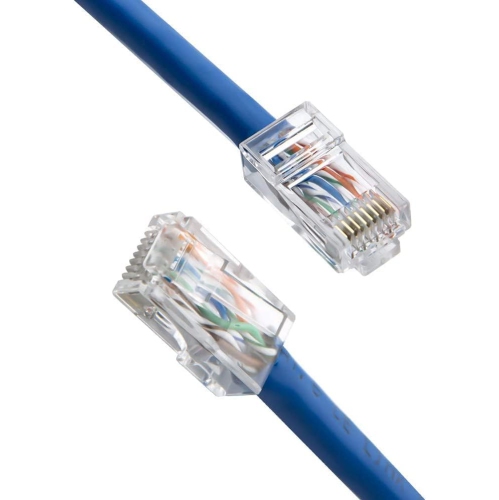 200-Pack Cat6 RJ45 Ends, Cat6 Connector, Cat6 / Cat5e RJ45 Connector, Ethernet Cable Crimp Connectors UTP