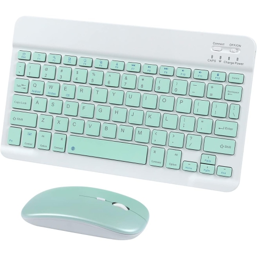 Ensemble clavier et souris sans fil Bluetooth bleu
