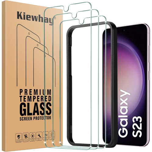 Protecteur d'écran pour Samsung Galaxy S23 5G (6,1 po), verre