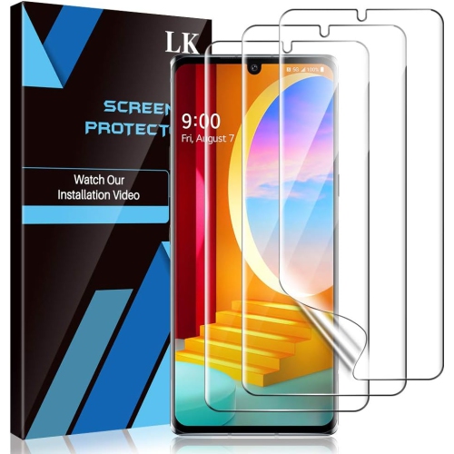 [3 Pack] Screen Protector for LG Velvet/LG Velvet 5G UW, (New Version
