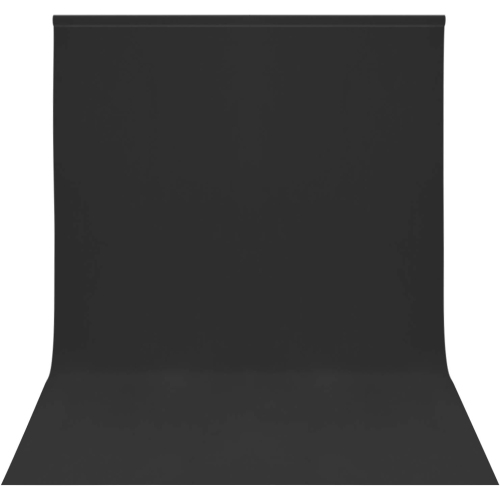 6Wx9L ft Black Background Muslin Backdrop,Photo Studio,Collapsible High Density Screen for Video Photography