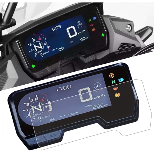 Protecteur d'écran Worldmotop instrument film Moto Scratch Cluster  Protection tableau de bord pour Honda CB500X