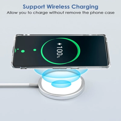 Étui transparent anti-jaunissement pour le Pixel 8 5G de Google | absorption des chocs, anti-empreintes, résistant aux rayures