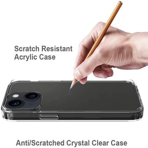 Supershield Fitted Hard Shell Case for iPhone 15 Pro - Clear