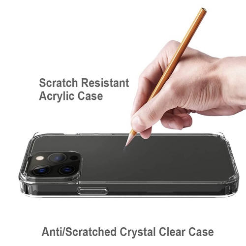 Supershield Fitted Hard Shell Case for iPhone 15 Pro Max - Clear