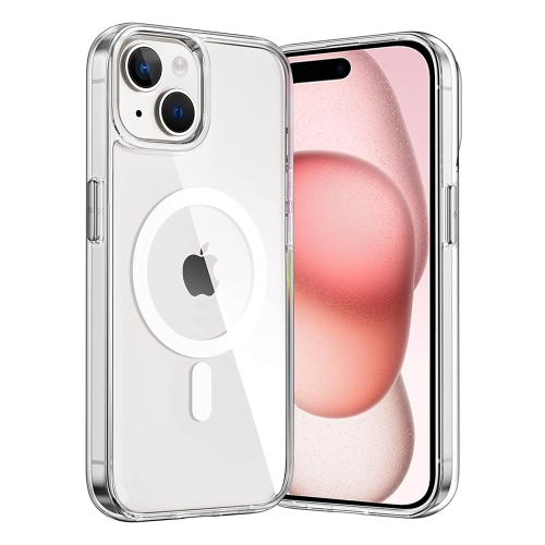 SuperShield Apple Fitted Hard Shell Case with MagSafe for iPhone 15 - Clear