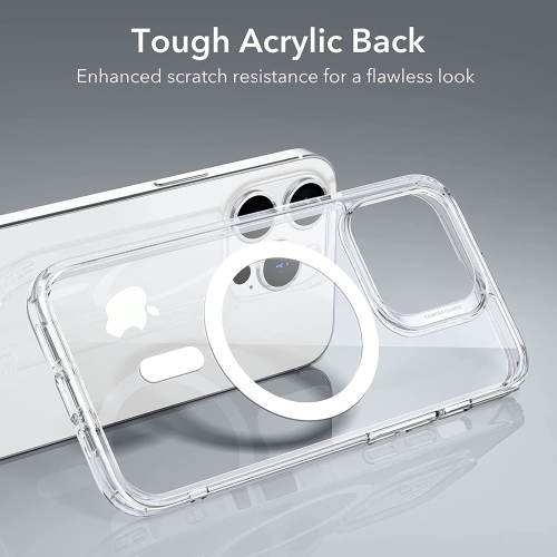 Supershield Apple Fitted Hard Shell Case with MagSafe for iPhone 15 Pro Max - Clear