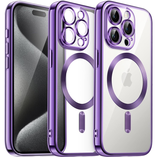 Supershield Apple Fitted Hard Shell Case with MagSafe for iPhone 15 Pro Max - Purple