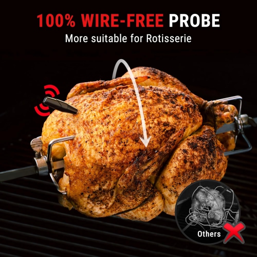ThermoPro TempSpike 500FT Truly Wireless Meat Thermometer