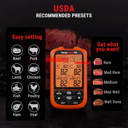 ThermoPro TempSpike 500FT Truly Wireless Meat Thermometer