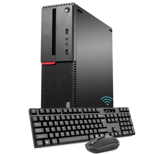 Refurbished - Business Desktop Computer Lenovo ThinkCentre M800 SFF, Intel Core i7 Processor up to 4.00 GHz, 2TB SSD, 16GB DDR4 RAM, RGB Headset,