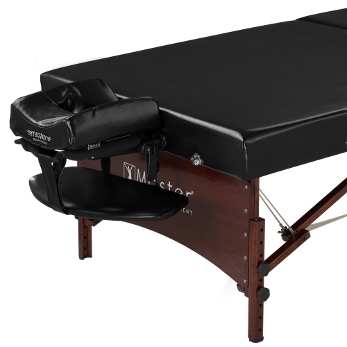 Master Massage Canoga Low Height Super Wide Wider Large Size Portable Massage Table, Yoga Exercise Bed, Thai Massage, Rehab Training Station Hub for