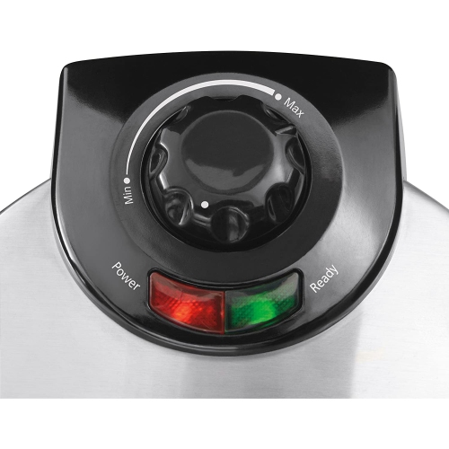 Gaufrier belge, acier inoxydable, 8 po