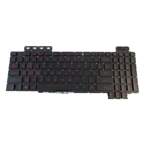 ASUS  New Fx503 Fx503V Fx503Vd Fx503Vm Backlit Us English Keyboard Fx503Vkb In Red