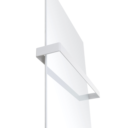 WarmlyYours Warming Towel Holder Bar Accessory for Ember Radiant Panel Models, 24 inch, White