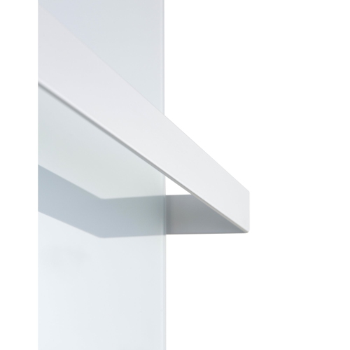 WarmlyYours Warming Towel Holder Bar Accessory for Ember Radiant Panel Models, 24 inch, White