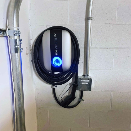 Hwisel – Chargeur rapide résidentiel de 80 a/240Vac EV, niveau 2, EVSE 19,2KW, câble 25ft, usage intérieur/extérieur, compatible avec tous les SAE