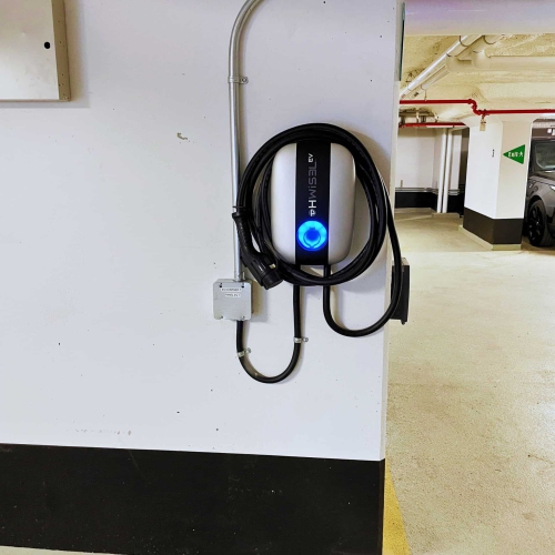 Hwisel – Chargeur rapide résidentiel de 80 a/240Vac EV, niveau 2, EVSE 19,2KW, câble 25ft, usage intérieur/extérieur, compatible avec tous les SAE