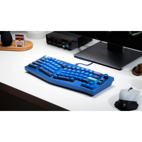 Keychron Q8 RGB Hotswap Mechanical Gaming Keyboard – 65% Alice Layout , Gateron Pro Red Switches with Knob – Compatible with Windows & macOS,