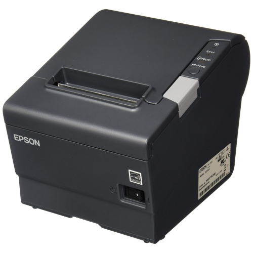 Remis à neuf; imprimante de reçus thermique TM-T88IV d'Epson, modèle M129H, gris foncé