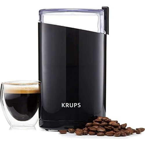 KRUPS One-Touch Coffee and Spice Grinder 12 Cup, 200 Watts - Black